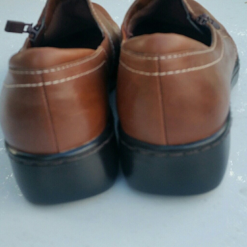 Naturalizer Motto Flats Leather Upper Zipper 10 - Picture 6 of 7